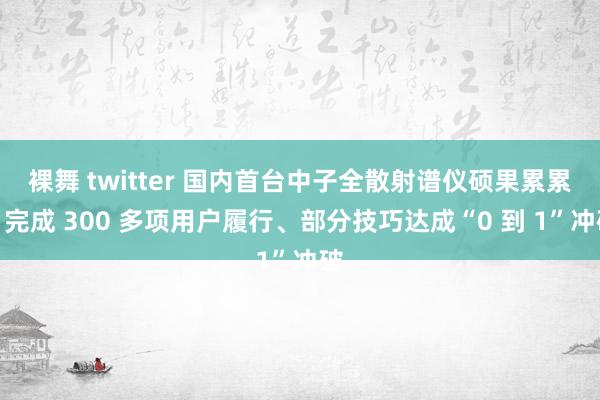 裸舞 twitter 国内首台中子全散射谱仪硕果累累：完成 300 多项用户履行、部分技巧达成“0 到 1”冲破